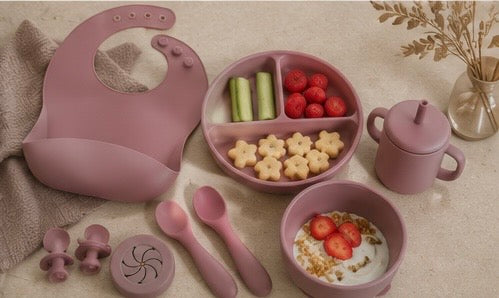 Silicone Baby Feeding Set