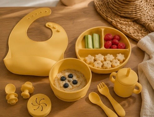 Silicone Baby Feeding Set
