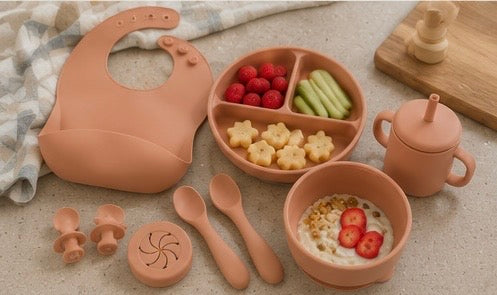 Silicone Baby Feeding Set