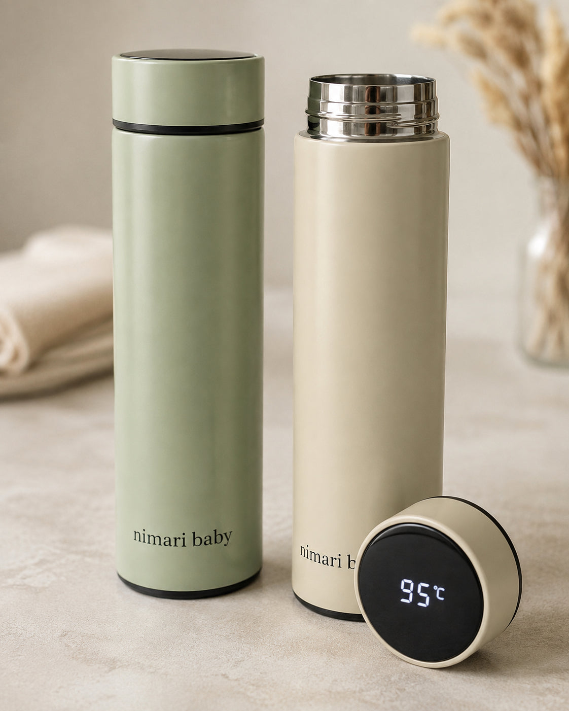 Insulated Temperature Display Bottle
