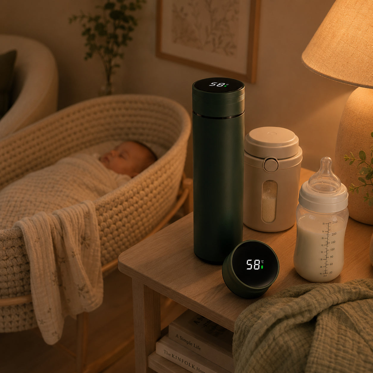 Insulated Temperature Display Bottle
