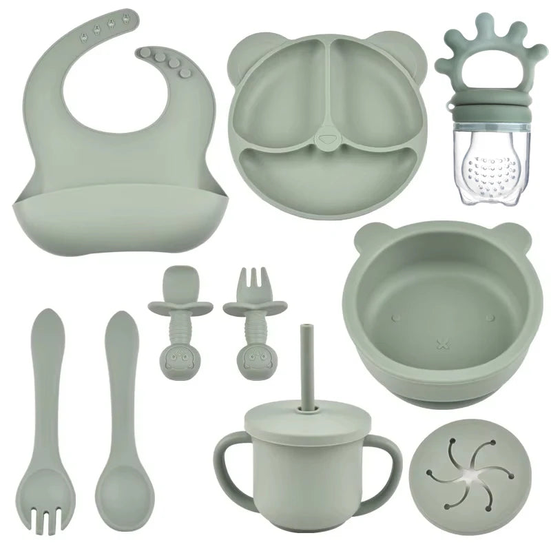 Silicone Baby Feeding Set