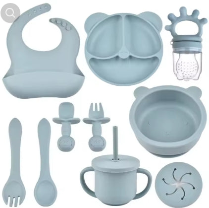 Silicone Baby Feeding Set