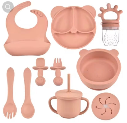 Silicone Baby Feeding Set