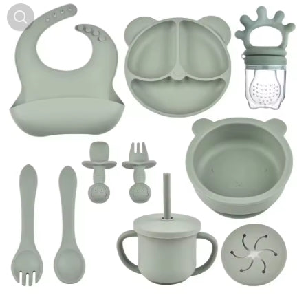 Silicone Baby Feeding Set