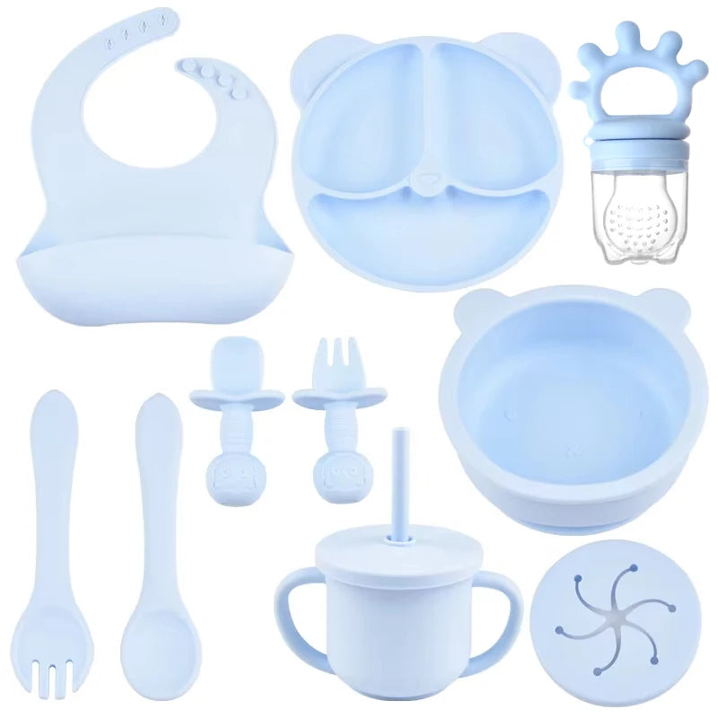 Silicone Baby Feeding Set