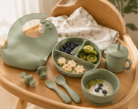 Silicone Baby Feeding Set