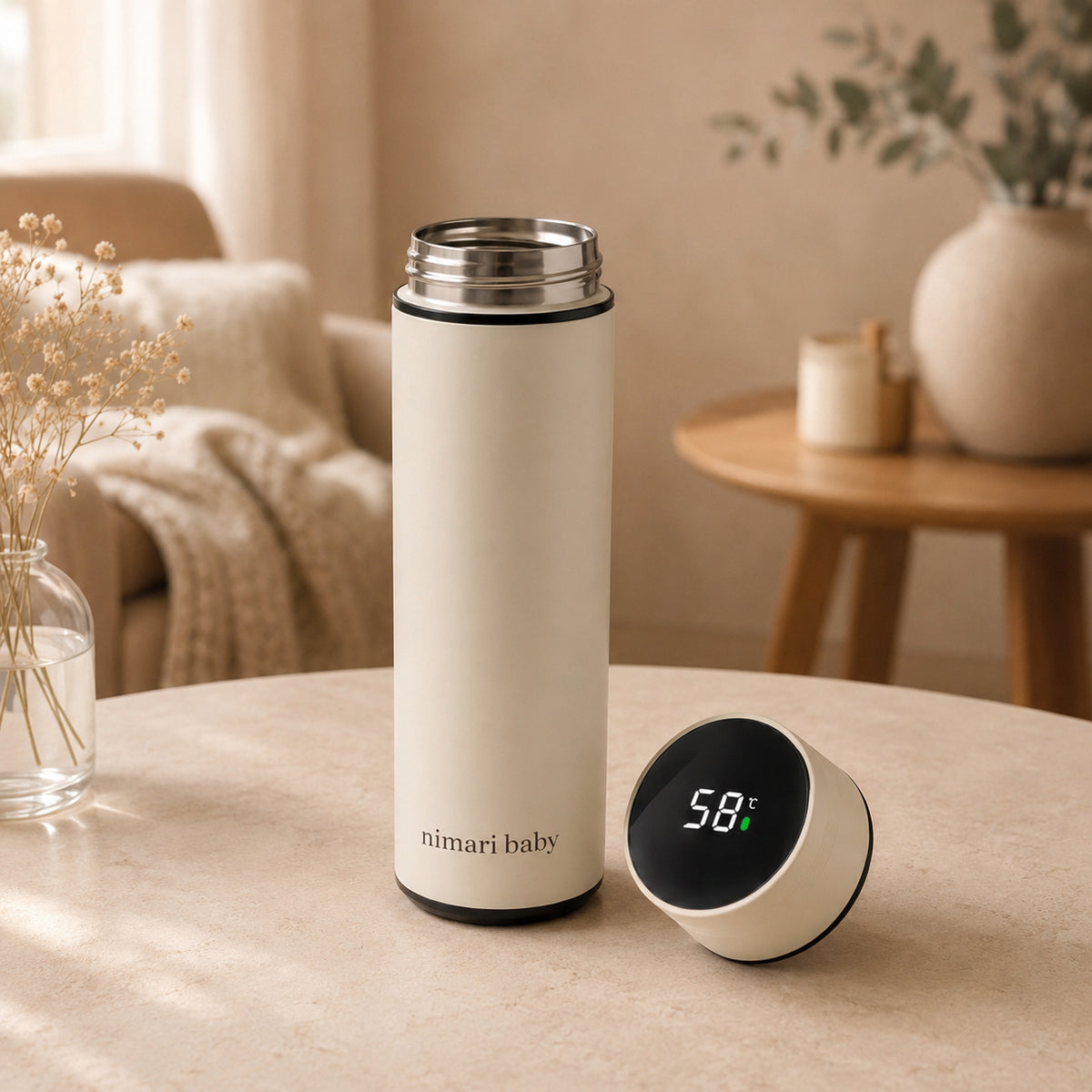 Insulated Temperature Display Bottle