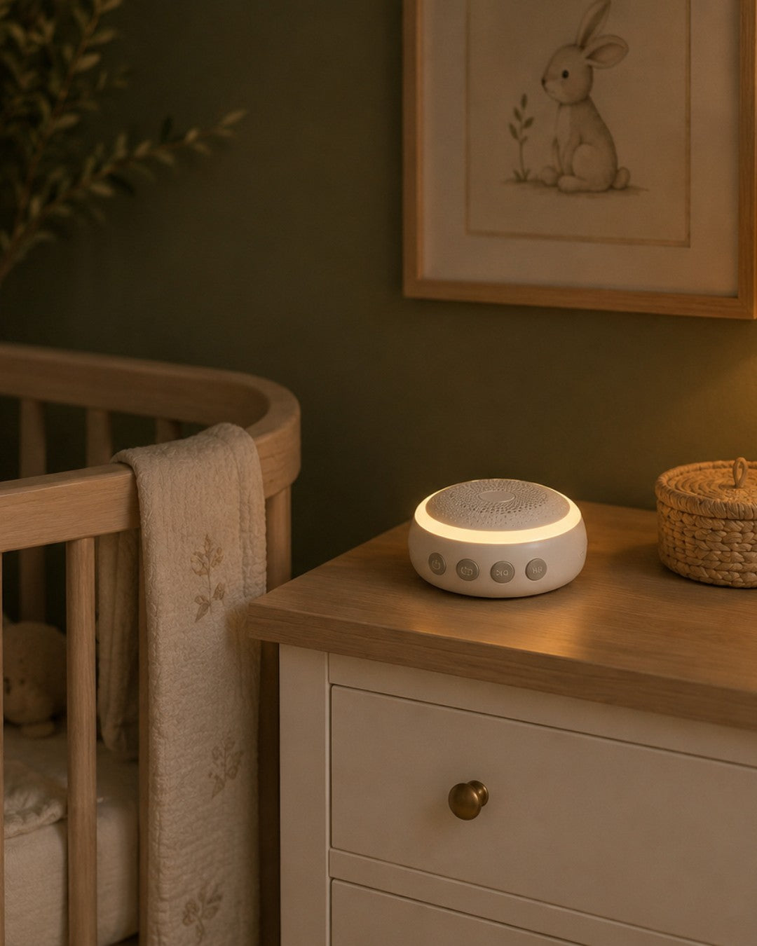 White Noise Night Light