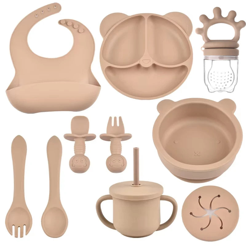 Silicone Baby Feeding Set