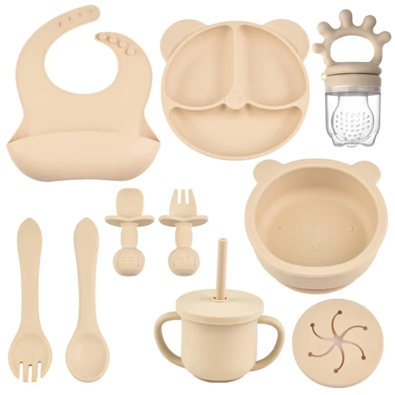 Silicone Baby Feeding Set