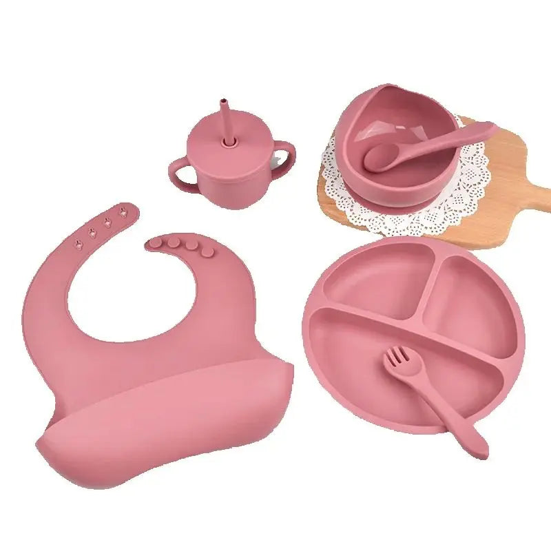 Silicone Baby Feeding Set