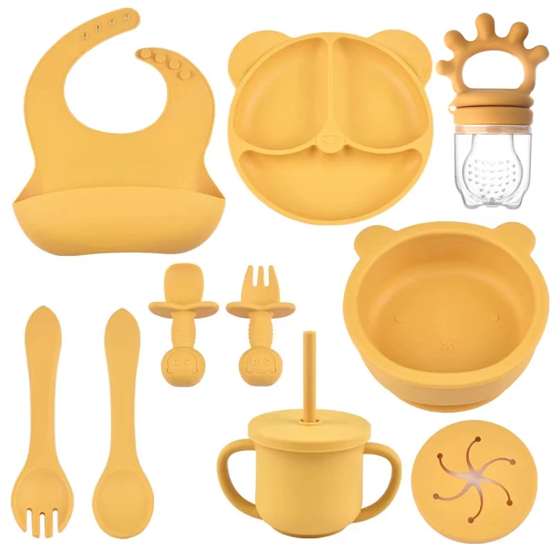 Silicone Baby Feeding Set