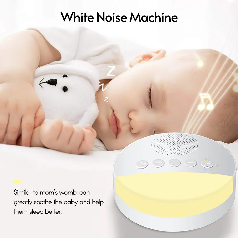 Rechargeable White Noise Machine / Night Light