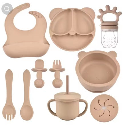 Silicone Baby Feeding Set