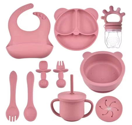 Silicone Baby Feeding Set