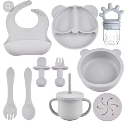 Silicone Baby Feeding Set