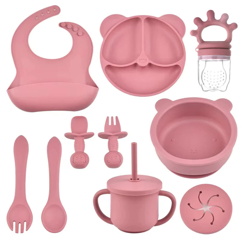 Silicone Baby Feeding Set