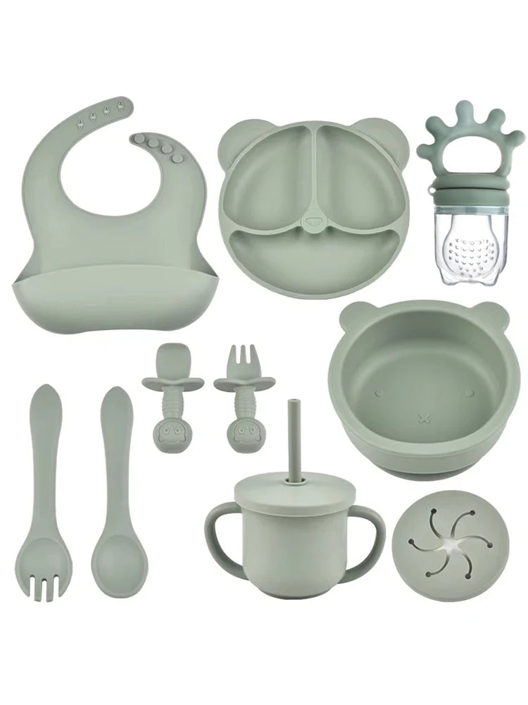 Silicone Baby Feeding Set