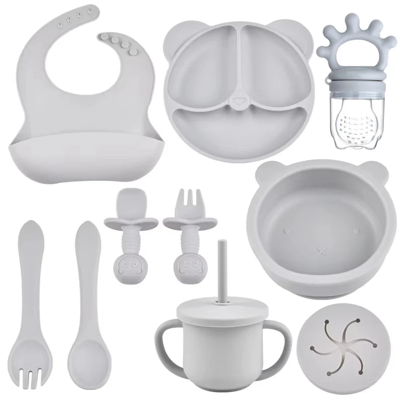 Silicone Baby Feeding Set