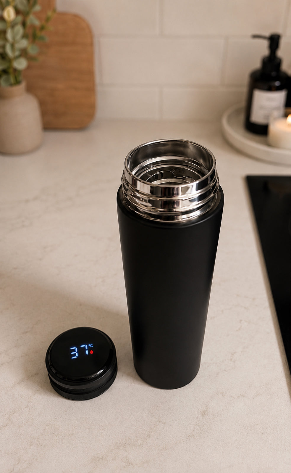 Insulated Temperature Display Bottle